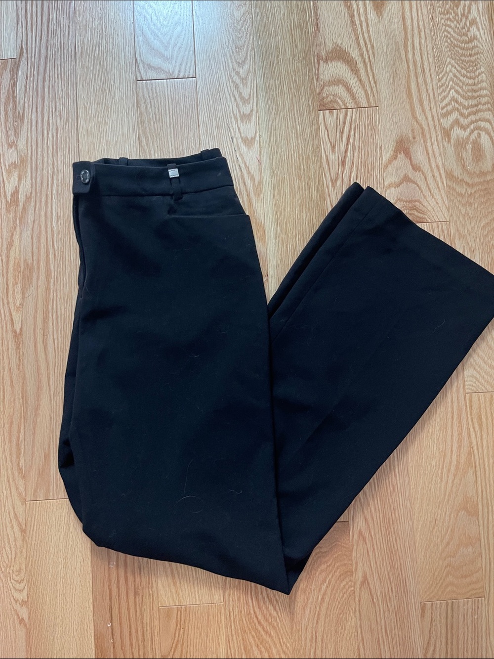 Calvin Klein Black Wide Leg Pants